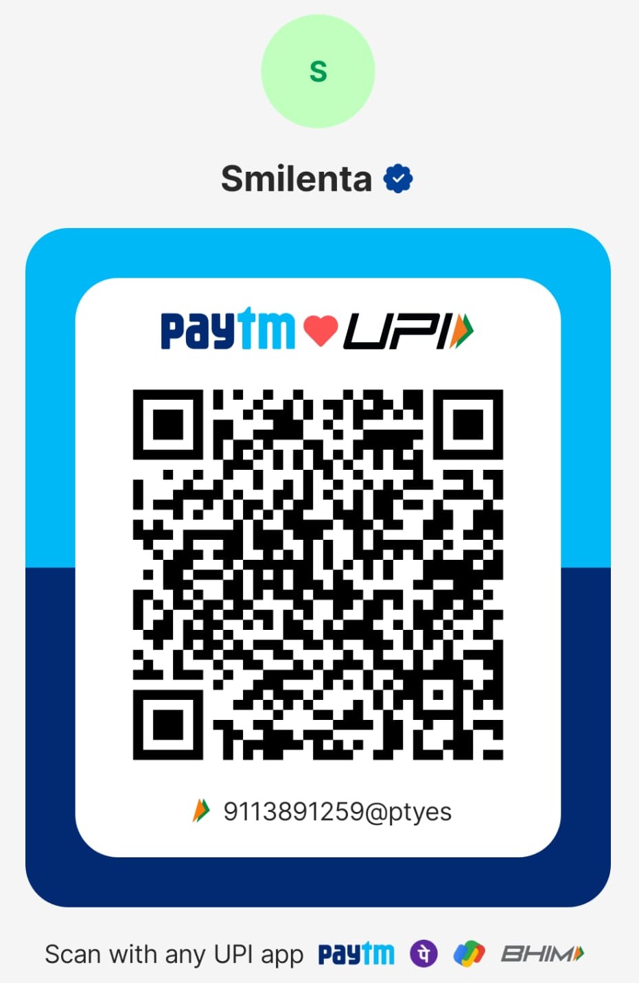 Payment QR Code